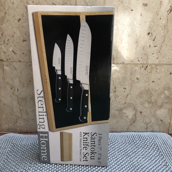 ♦️SALE♦️NWT 3 Piece Knife Set - Picture 1 of 6